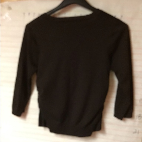 NO BRAND, NO SIZE … woman's cardigan sweater dk dk brown - Picture 2 of 5